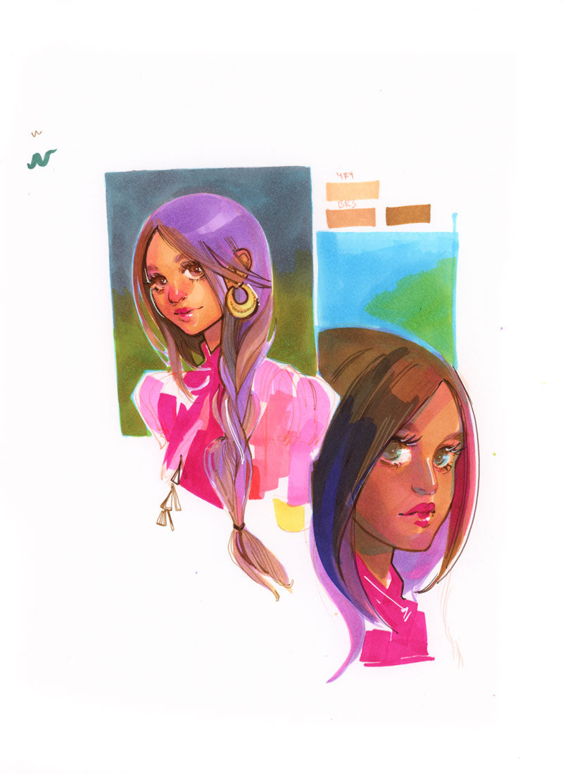 Marker Sketch no. 11